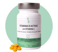 Norte Organics - Complejo de Vitaminas B Activas + Vitamina C | Vitaminas Para Energia y Cansancio | Multivitaminas B1, B2, B3, B5, B9, B12, B7 + Vitamin C | Complejo Vitamínico B y C Para la Memoria
