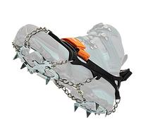 Nortec Crampones ALP 2.0 para Invierno Trekking sobre Hielo y Nieve, Micro Crampon Ligero para Botas con Funda (Noir, L)