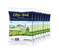 NORTEMBIO Ácido Cítrico 100% Puro Pack 4 x 500g | Quitamanchas, Desodorizador y Blanqueante | E-Book Incluido | Sin aditivo