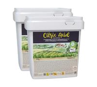 Nortembio Ácido Cítrico 2 x 5 kg 100% Puro Anhidro en Polvo Descalcificador y Desincrustante Natural Antical para Limpieza de Baño, Cocina, Cafeteras y Hogar + Ebook Gratis
