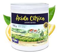 Nortembio Ácido Cítrico 700 g - Ácido Cítrico Anhidro Concentrado 100 % Puro Certificado - Limpieza Doméstica Multiusos - eBook Incluido