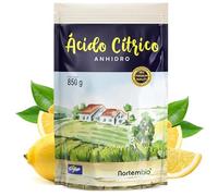 Nortembio Ácido Cítrico 850 g - Ácido Cítrico Anhidro Concentrado 100 % Puro Certificado - Limpieza Doméstica Multiusos - eBook Incluido