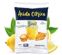 Nortembio. Ácido cítrico Alimentario Ecológico 500g. Anhidro, 100% Puro. Acidulante y Conservante para Cocina y Repostería. E-book con Recetas Incluído.