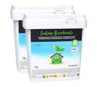 Nortembio Bicarbonato Sódico 2 x 6 kg Bicarbonato de Sodio Limpieza Sin Aluminio 100% Natural Hogar, Cocina, Baño, Quitamanchas. Incluye eBook con Consejos