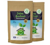 Nortembio Bicarbonato Sódico 2 x 850 g Bicarbonato de Sodio Limpieza Sin Aluminio 100% Natural Hogar, Cocina, Baño, Quitamanchas. Incluye eBook con Consejos