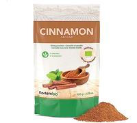 Nortembio Canela de Ceylán Ecológica en Polvo 100 g - Pura Calidad BIO Molida, Sin Aditivos - Especias Gourmet para Repostería, Infusiones y Postres - eBook Recetas Gratis