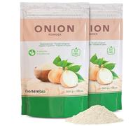 Nortembio Cebolla en Polvo 2 x 500 g - Condimento Molido Puro, Sin Aditivos ni Conservantes - Especias Naturales Veganas para Sopas, Salsas, Carnes y Guisos - eBook Recetas Gratis