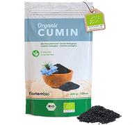 Nortembio Comino Negro Entero Ecológico 200 g. Origen 100% Natural. Calidad Gourmet. Semillas de Nigella sin Conservantes ni Aditivos. Envase Hermético con Cierre Zip.