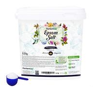 Nortembio Sal de Epsom 5,6 kg Sales de baño para Relajación Muscular y Recuperación - Sales de Epsom para pies - Piel Sensible y Exfoliación - 100% Natural + eBook Gratis
