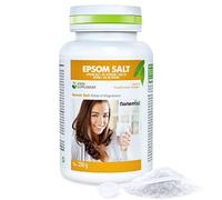 Nortembio Sal de Epsom Alimentaria 250g. Sulfato de Magnesio para Tomar. Sal Higuera para Limpieza de Hgado. Incluye Cacito Dosificador