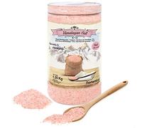 Nortembio Sal Rosa del Himalaya 1,35 kg Grano Fino (1-2 mm) Origen Pakistán Sal Mineral Natural sin Refinar para Uso Culinario + Gratis eBook con Recetas!