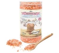 Nortembio Sal Rosa del Himalaya 1,45 kg Grano Grueso (2-5 mm) Origen Pakistán Sal Mineral Natural sin Refinar para Uso Culinario + Gratis eBook con Recetas!