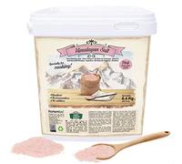 Nortembio Sal Rosa del Himalaya 6,4 kg Extra Fina (0,5-1 mm) Origen Pakistán Sal Mineral Natural sin Refinar para Uso Culinario. Gratis eBook con Recetas!