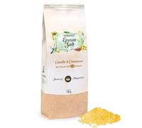 Nortembio Sales de Epsom con Aroma a Vainilla y Canela 700g - Sal de Magnesio Premium para Baño Relajante y Cuidado Muscular - Ideal para SPA en Casa - Origen Natural y eBook de Regalo