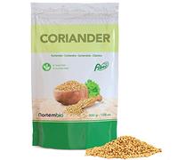Nortembio Semillas de Cilantro 200 g Coriandro en Grano 100% Natural, Ideal para Currys, Guisos, Marinados, Pan, Encurtidos y Cocina Internacional + Ebook Recetas GRATIS