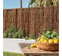 Nortene | Brezo Natural De Ocultación Triobruc 1x3 M | Cerramiento Triple Capa Con Geotextil | Alta Privacidad Para Jardín, Terraza Y Balcón