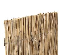 Nortene | Cañizo De Bambú Pelado Multivarilla 2x5 M | Cerramiento Natural Y Sostenible para Jardín, Terraza O Balcón | Ocultación Y Resistencia Exterior