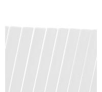 Nortene | Cañizo Jardin Ocultacion PVC Lite Doble Cara 16mm Blanco 1x3 M | | Duradero Y Resistente | Protección UV
