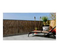 Nortene Cañizo Sintético Fency Wick Marrón Natural Polipropileno 1,5X3 M | El Cañizo Fency Wick En Color Marrón Ofrece Un Acabado Contemporáneo Ideal Para Terrazas, Tratamiento Anti-Uv Incluido