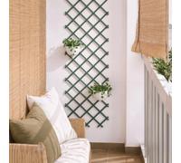 Nortene Celosía Extensible PVC Trelliflex Verde PVC Decorativa 1X3 | Ideal Para Guiar Y Realzar El Crecimiento De Tus Plantas Trepadoras, Color Verde, Fácil Instalación En Terraza, Balcón