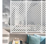 Nortene Celosia PP Classic Blanco Decorativa para Jardín y Terraza 1X2M 64mm