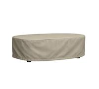 Nortene | Funda Protectora Mesa Ovalada Exterior | Impermeable | Anti-UV | 230x130x70 cm