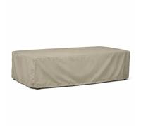 Nortene Funda protectora para mesa rectangular 325x205x90 cm para 8 sillas Marrón