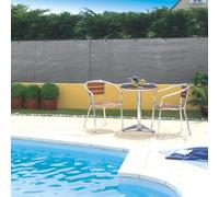 Nortene | Malla De Ocultación Recynet Plus 2x50 M Antracita | Protección UV | Privacidad para Jardín, Terraza O Valla | Resistente Y Fácil De Instalar