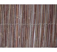 Nortene | Mimbre Natural Vimet 2x3 M | Cerramiento Decorativo Para Jardín | Reforzado Con Alambre Galvanizado | Separador Exterior Resistente