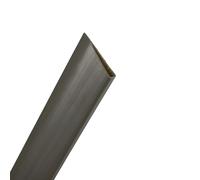 Nortene | Perfil Remate U Cañizo Pvc 1.5 M Antracita | Cerramientos | Embellecedor | Resistente A La Intemperie | Jardín Y Terrazas