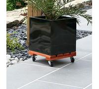 Nortene Soporte con Ruedas Madera Flora Roll