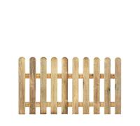 Nortene | Valla Clásica Madera 1 X 1.80 M | Cerramientos | Tratamiento Anti-UV | Natural | Madera De Pino