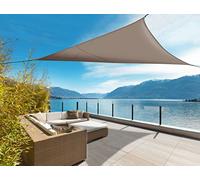Nortene Vela de Sombreo Sunnet Kit Elastic 3,6 x 3,6 x 3,6 m Triangular Completo 3.4 x 3.4 x 3.4 M
