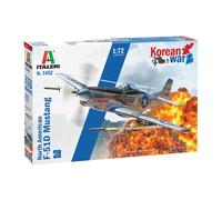 North American F-51d MUSTANG Korean War 1:72 Plástico Modelo Kit Italeri