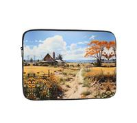 North American Farmscape - Funda protectora portátil para portátil adecuada para viajes de negocios y documentos de 10 pulgadas