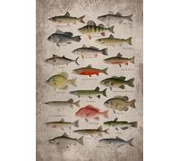 North American Fishing 2026 Planner Weekly and Monthly: Minimalist Calendar Organizers, goal, to do list