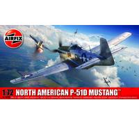 North American P-51d MUSTANG 1:72 Plástico Modelo Kit Airfix