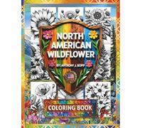 NORTH AMERICAN WILDFLOWER - COLORING BOOK (WILDLIFE & NATURE SERIES)
