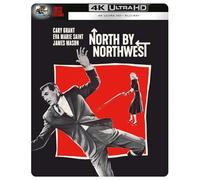 North by Northwest Steelbook [4K Ultra HD] [1959] [Blu-ray] [Region Free]