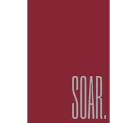 North Carolina Central University Journal - “SOAR.” Glossy Hardcover Notebook: 160 College-Ruled Pages with Flying Eagle Watermark | HBCU Gift for Students, Alumni & Eagle Pride