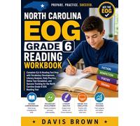 North Carolina EOG Grade 6 Reading Workbook: Complete ELA & Reading Test Prep with Vocabulary Development, Literary Analysis, Daily Practice, Online ... Test (North Carolina EOG Success Series)