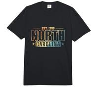 North Carolina EST. 1789 Estados Unidos América Comfort Colors Adult Heavyweight T-Shirt