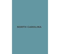 NORTH CAROLINA HORIZON - Premium Lined Journal | 6" x 9" | Soft Cover | 120+ Pages: A Clean, Modern Writing Notebook - Ideal for School, Office, or Everyday Reflection