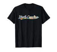 North Carolina Tie Dye Vintage Varsity Camiseta