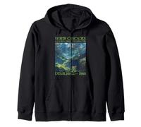 North Cascades National Park | Washington Sudadera con Capucha