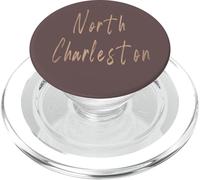 North Charleston South Carolina Vintage diseño Elegante PopSockets PopGrip para MagSafe