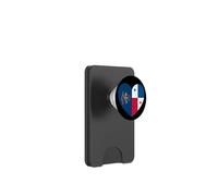 North Dakota and Panama Flags: Heart Shaped Unity PopSockets PopWallet para MagSafe