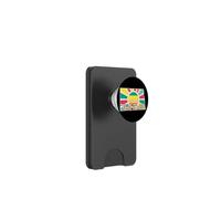 North Dakota Arte Retro de Orgullo de Dakota del Norte PopSockets PopWallet para MagSafe