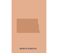 NORTH DAKOTA - Premium Lined Journal | 6" x 9" | Soft Cover | 120+ Pages: A High-Quality Writing Notebook - Ideal for School, Work, or Thoughtful Gifts