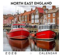 North East England 2026 Calendar: Historic Towns, Rolling Hills, and Seaside Views